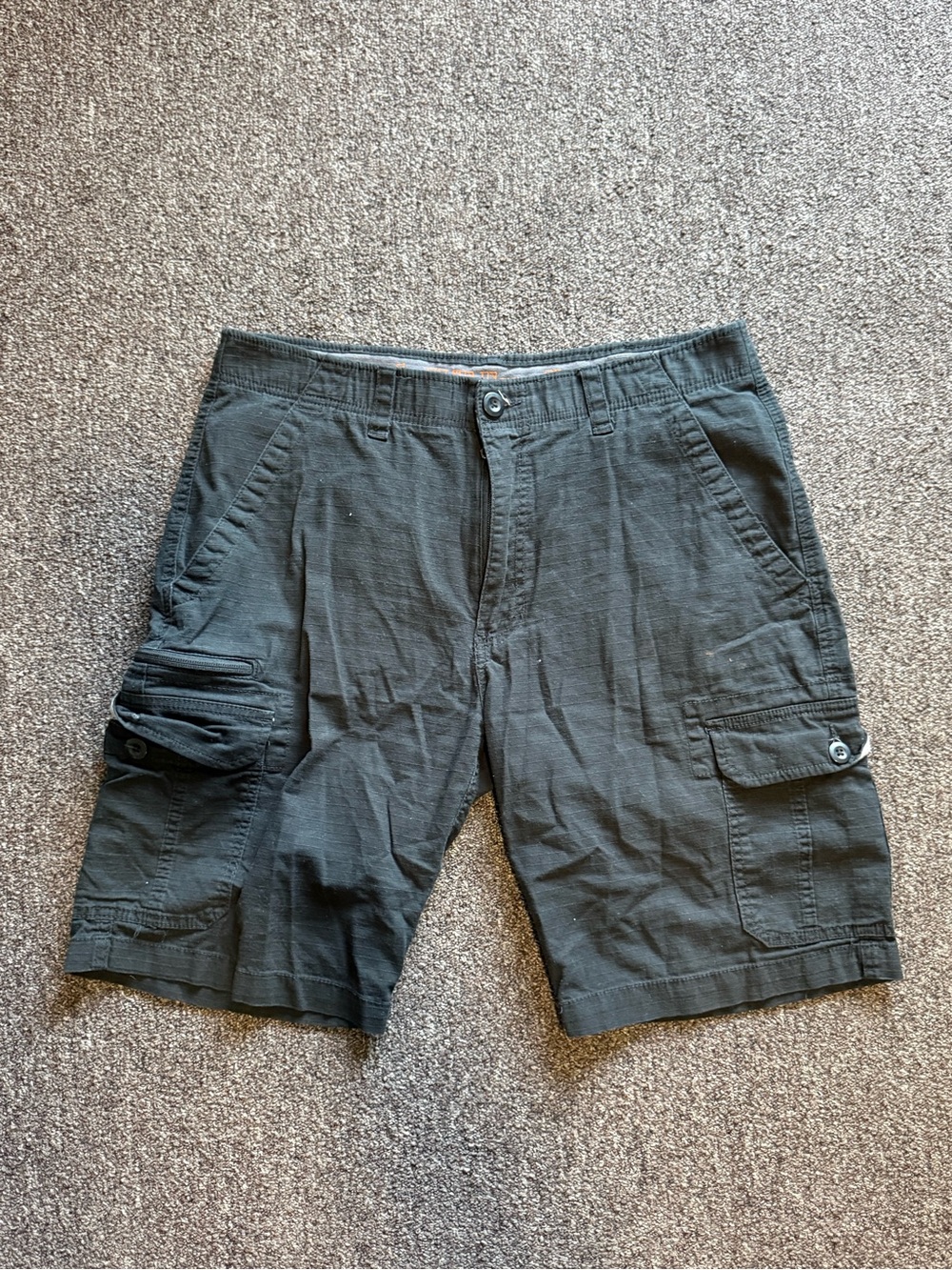 Black Cargo Shorts